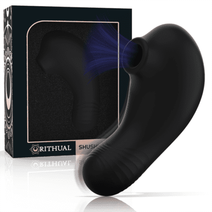RITHUAL - SHUSHU PRO STIMULATOR CLITORAL 2 POWERFULL MOTORS BLACK